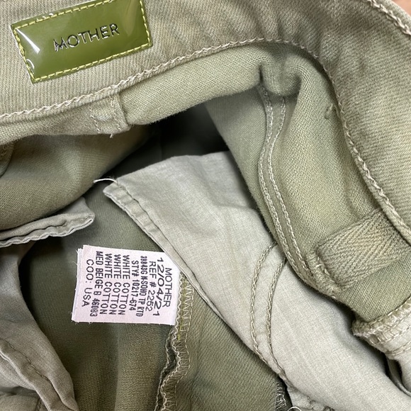 Smokin' Double Ankle Jean Oil Green